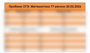 Тренировочная работа 4 математика 9 класс ответы и задания 4 марта 2026 года